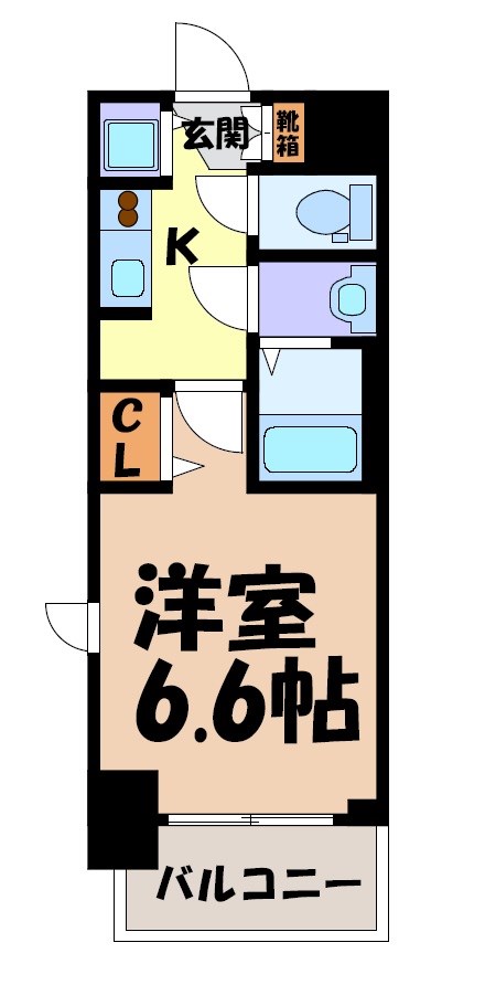 S-RESIDENCE上前津駅前 間取り図