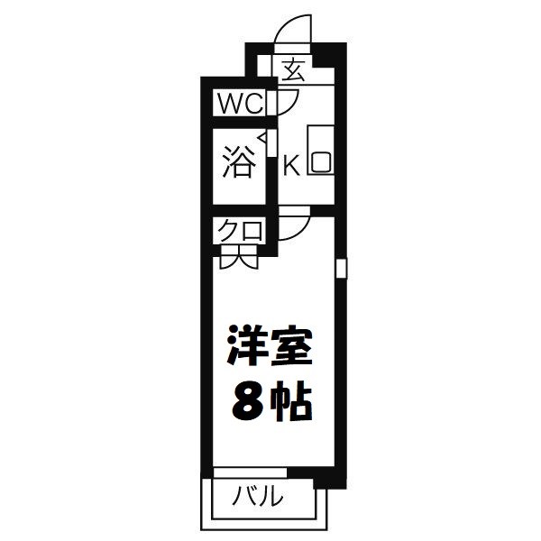 ジュネス藤原 間取り図