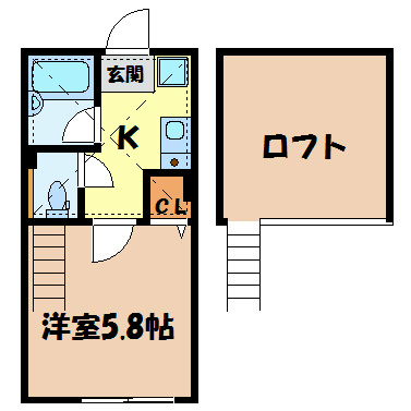 ハーベスト清水 間取り図