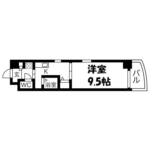 クレセール・サン 間取り図