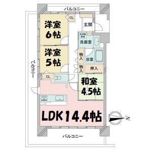 ＷｉｌｌＤｏ黒川 間取り図