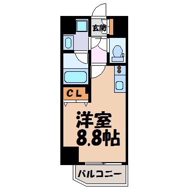 レジデンシア大須 間取り図