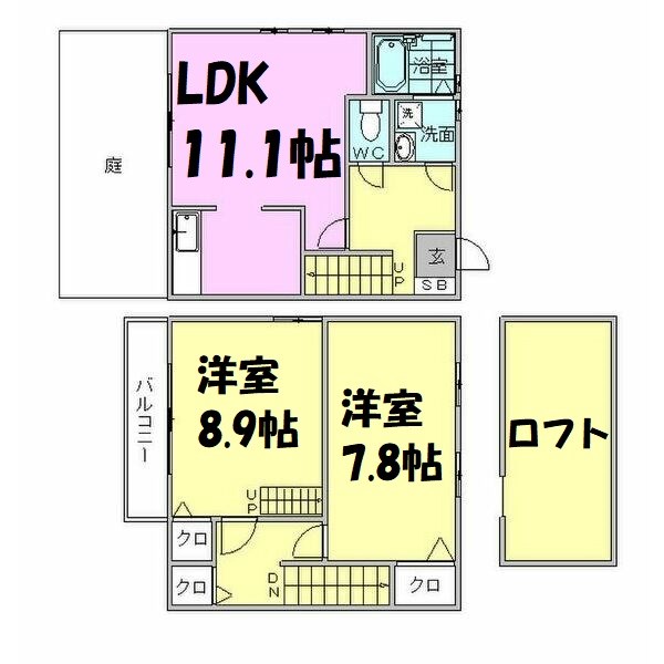 N.A.O.中野本町壱番館 間取り図