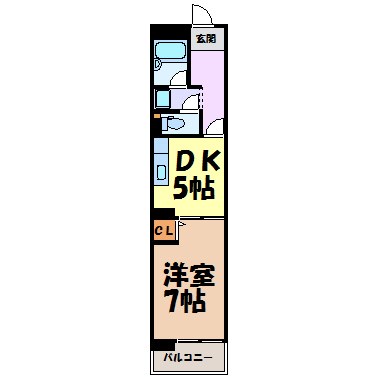 アーバンライフ金山Ⅱ 間取り図