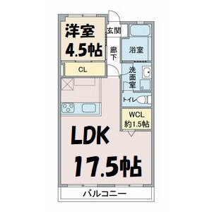 名栄ビル 間取り図
