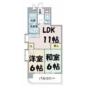 第3猪飼ビル 間取り図