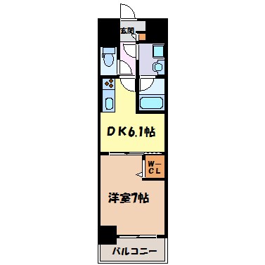 スプリームヒルズ鶴舞 間取り図
