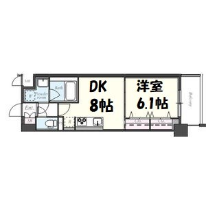 ツインアウルズ 間取り図
