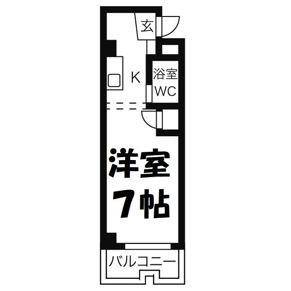 ＫＭハイツ 間取り図