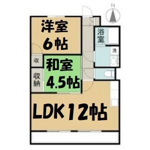 ファミール八代 間取り図