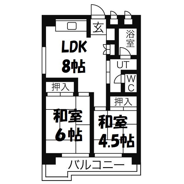 第一下林ビル 間取り図