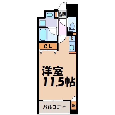 REPOSER名駅南 間取り図