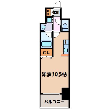 AMBER HOUSE Horita 間取り図