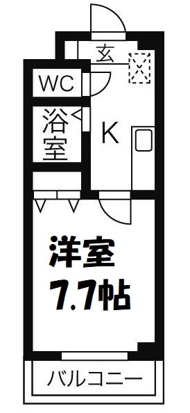 テラス金山 間取り図