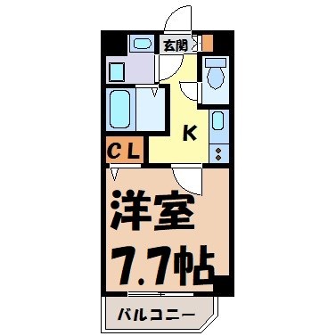 アトネス1604 間取り図