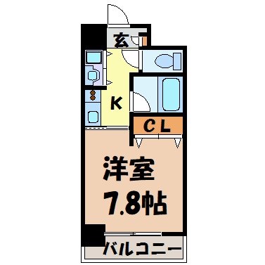 ＡＸＩＳ桜通内山 間取り図