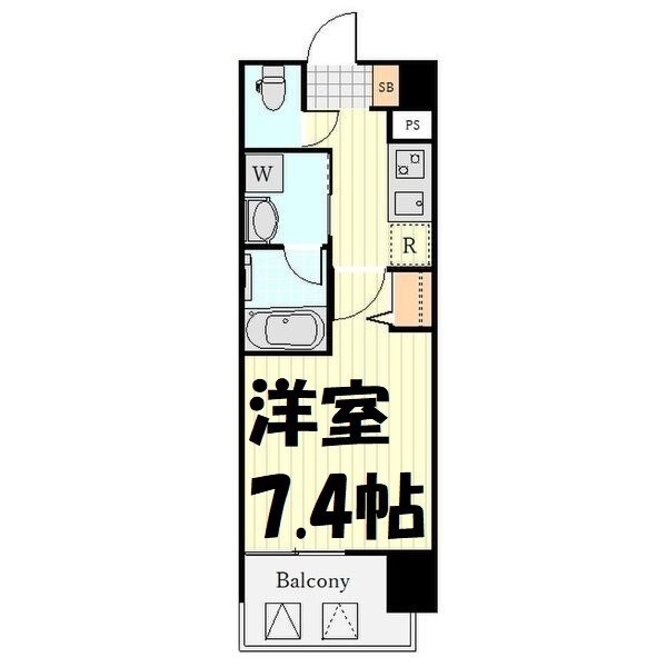 リヴシティ新栄 間取り図