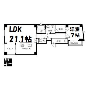 METRO GARDEN 丸の内 間取り図