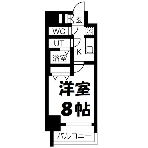 メイクスアート太閤通 間取り図