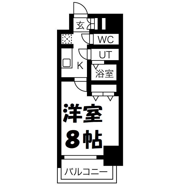 メイクスアート太閤通 間取り図