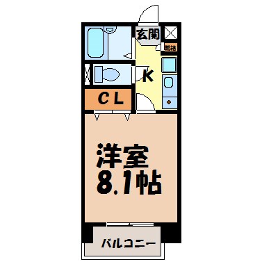 リバーサイドタカセ 間取り図
