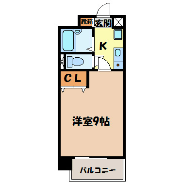 リバーサイドタカセ 間取り図