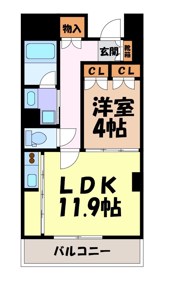 プライムメゾン東桜 間取り図