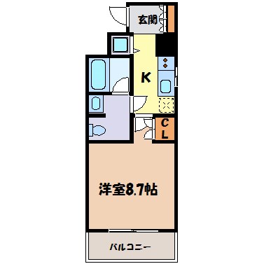 アプリーレ久屋大通公園 間取り図