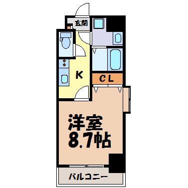 PRESTAGE名駅 間取り図