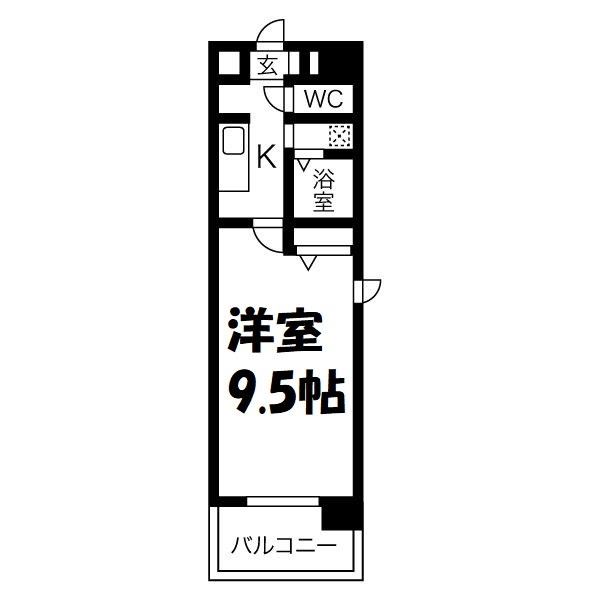 ラッフルズ東山 間取り図