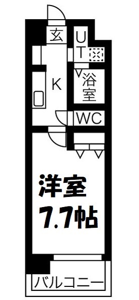 サニー東山 間取り図