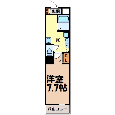 グレイス今池 間取り図