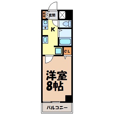 ベル名駅 間取り図