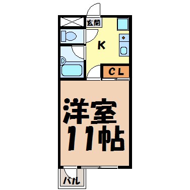 ドミールＣＨＯＳＥＩ 間取り図