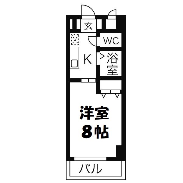 びいⅤ堀田 間取り図