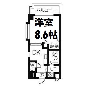 グランドール萩山 間取り図