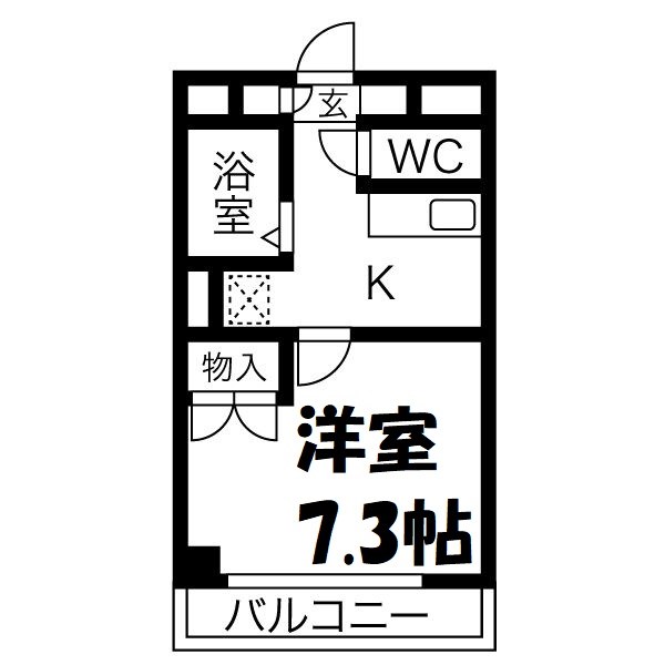 パークハウス中京 間取り図