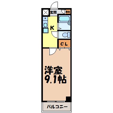 Blois南山Ⅰ 間取り図