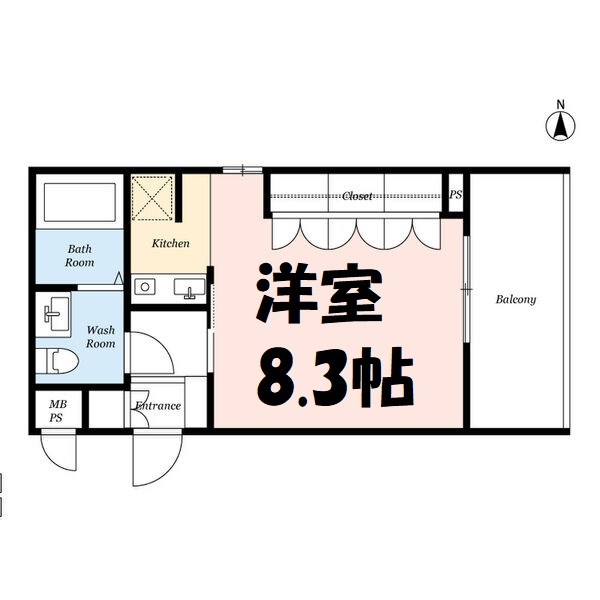 Floral名古屋 間取り図