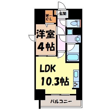 ルノンドームＡ 間取り図