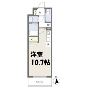 Rivermet覚王山 間取り図