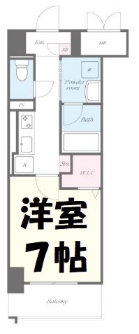 グランツェ名駅太閤通 間取り図