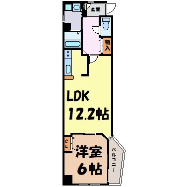 ＡＨマンション泉 間取り図