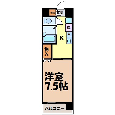 グランデュール若清 間取り図