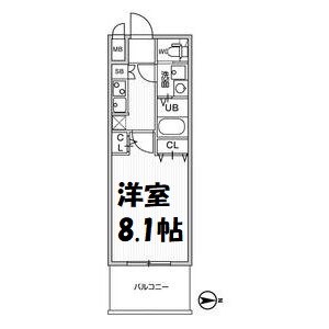 La Douceur黒川Ⅱ 間取り図