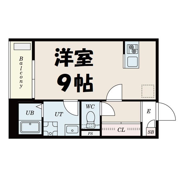 Patina御器所 間取り図