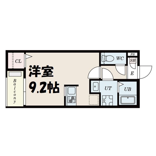 Calm御器所 間取り図