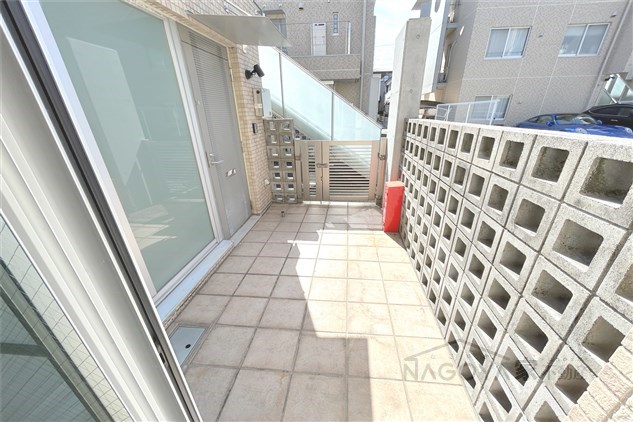 メゾネットミユキ ベランダ