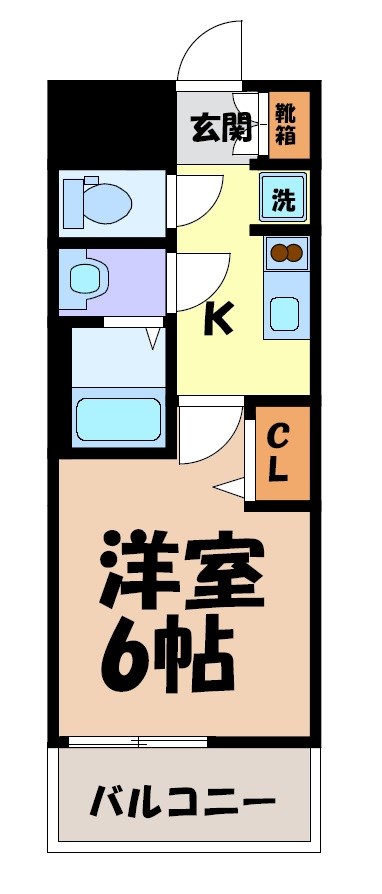 プレサンス大須観音フィエスタ 間取り図