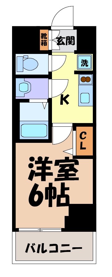 プレサンス大須観音フィエスタ 間取り図